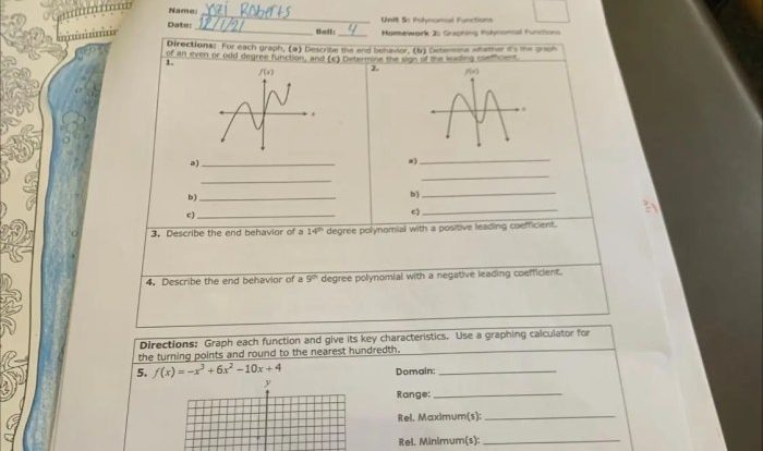 Unit 3 relations and functions answer key homework 1